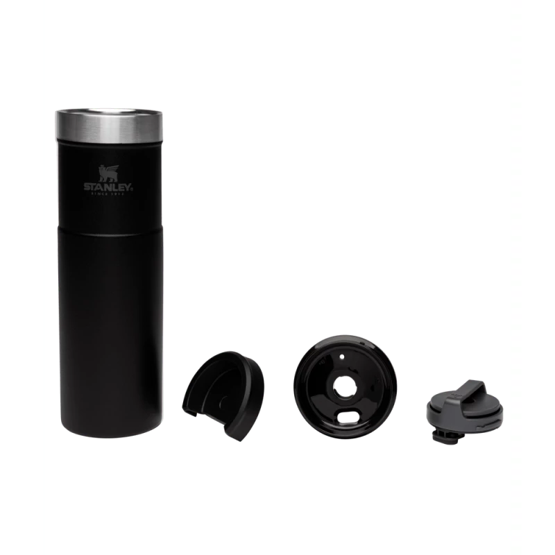 VASO STANLEY CLASSIC NEVERLEAK TRAVEL MUG 591M NEGRO