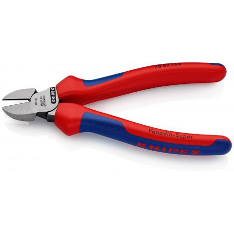 ALICATE KNIPEX 160MM CORTE OBLICUO 70-02-160