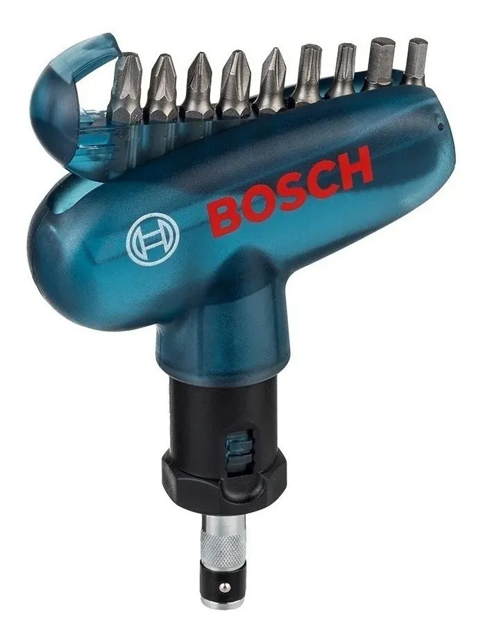 TALADRO ATORNILLADOR BOSCH GSR 180-LI + TALADRO DE JUGUETE + SET DE BOLSILLO