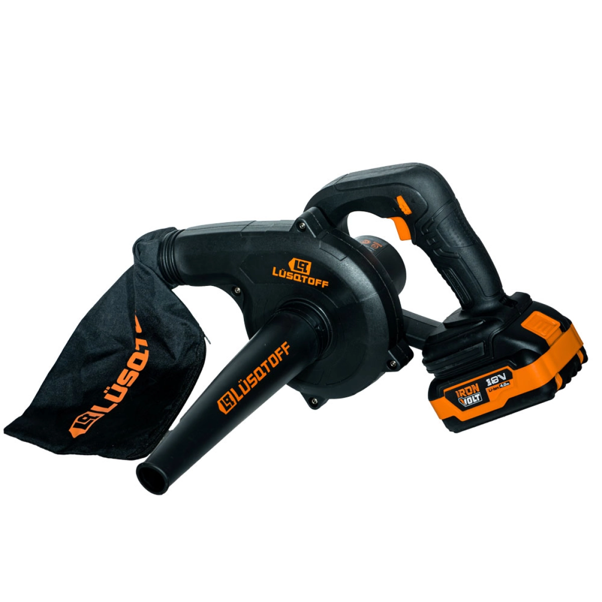 SOPLADORA LUSQTOFF INAL 18V 4A SPL2.6-9BK 2BAT+CAR