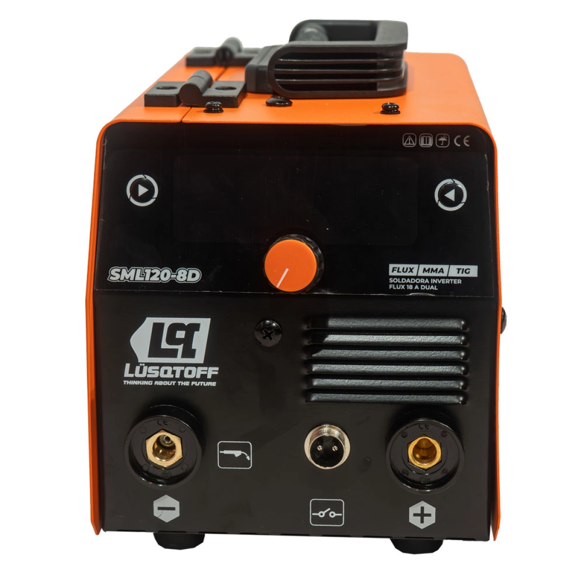 SOLDADORA MIG/MMA LUSQTOFF SML120-8D MONOF 120 AMP
