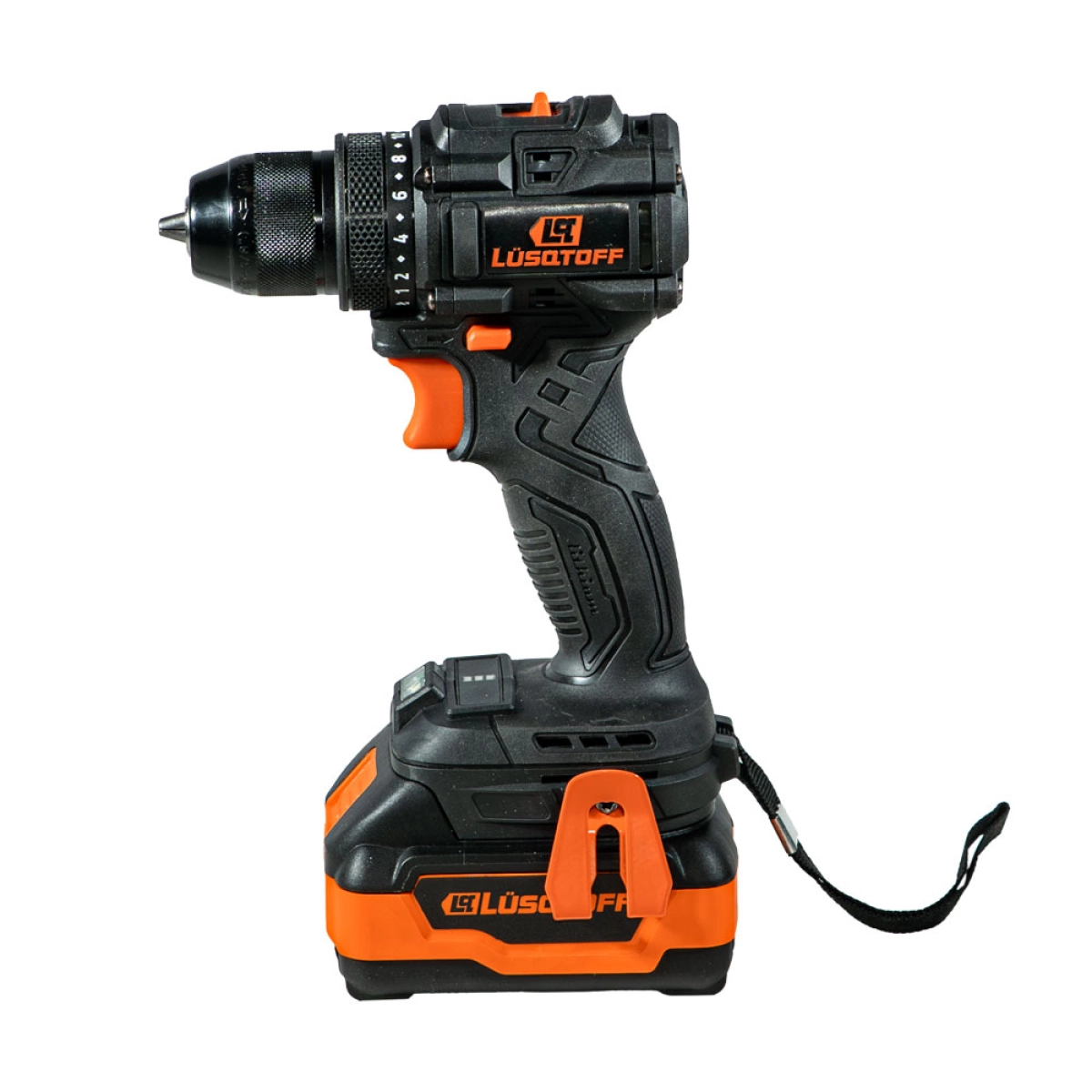 TALADRO/ATORN LUSQTOFF TAL60-9B 18V 10MM S/BAT-CAR