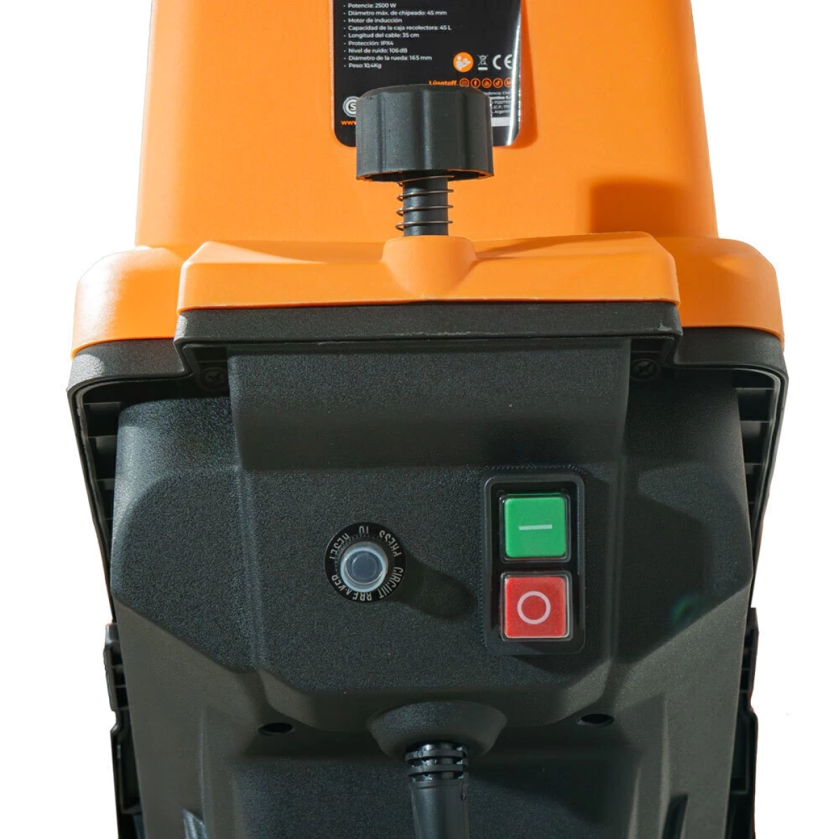 CHIPEADORA TRITURADORA LUSQTOFF 45MM 2500WCHE60L-8
